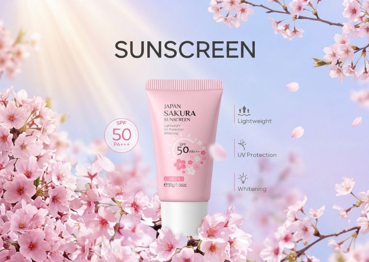 sakura sunscreen